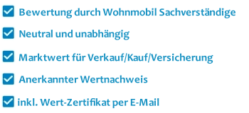 Wohnmobil Bewertung