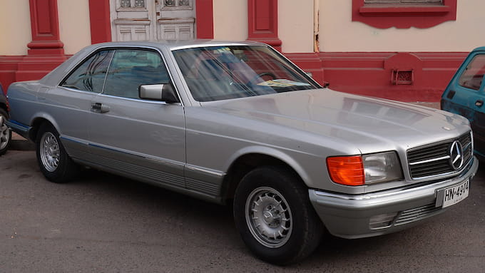 Mercedes 380SEC Baujahr 1984