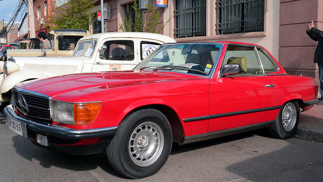 Mercedes 380 SL Baujahr 1983