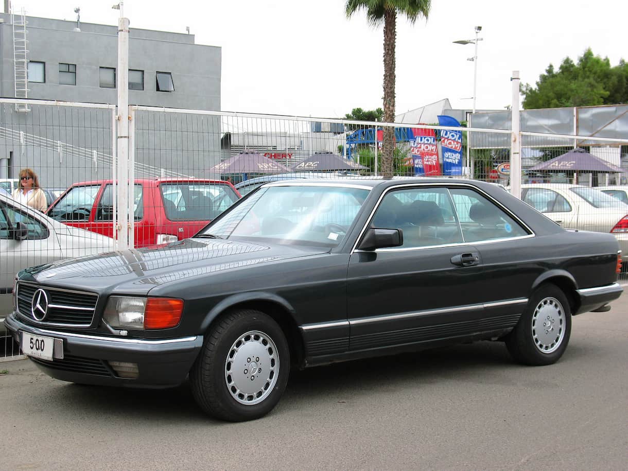 Mercedes 500 SEC Baujahr 1985